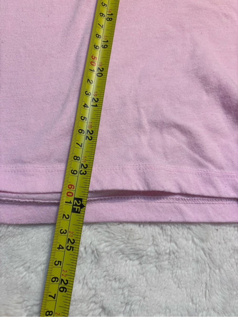Barbie Tee XL Light Pink with White Barbie Script Logo Mattel Cotton Polyester - Picture 11 of 11